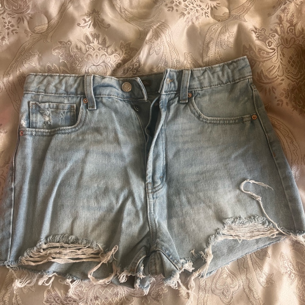Wild fable distressed jean shorts